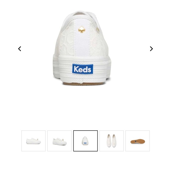 BNIB - Keds x Kate Spade Triple Kick Pearl Shoes (Women’s) - Picture 4 of 8